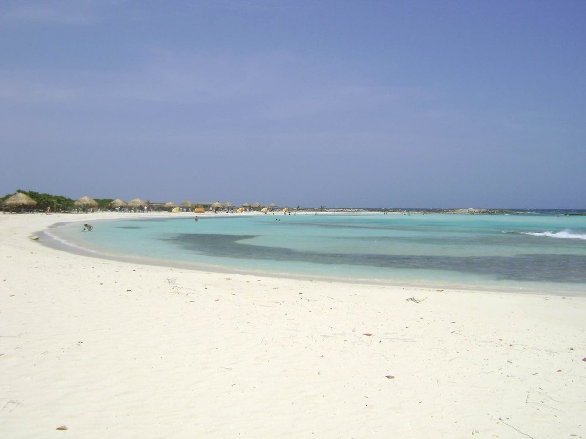 La laguna de Baby Beach