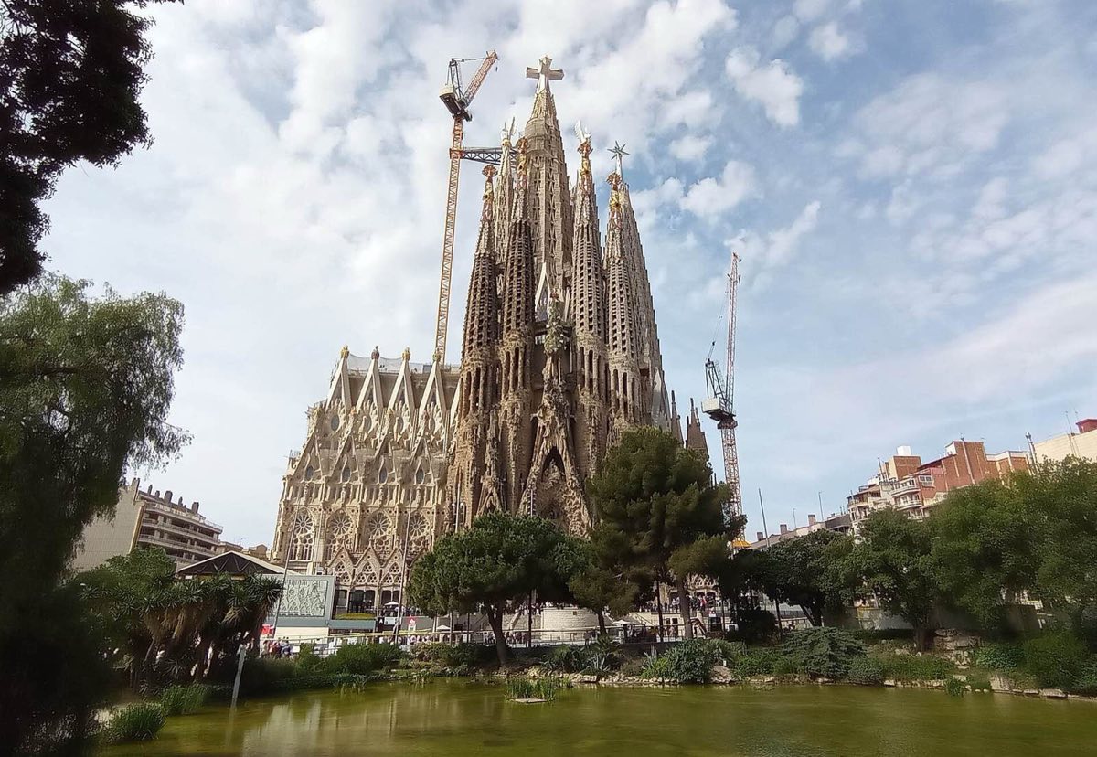 La Sagrada Familia, en mayo de 2026