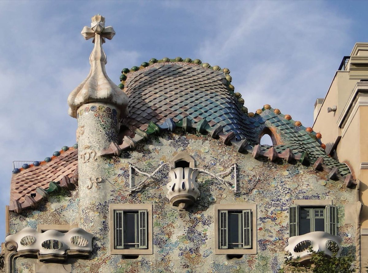 La fachada de la Casa Batlló
