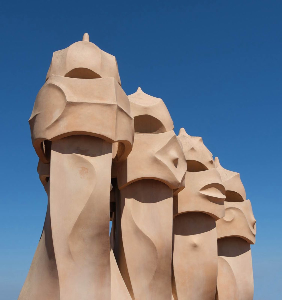 Las chimeneas de La Pedrera
