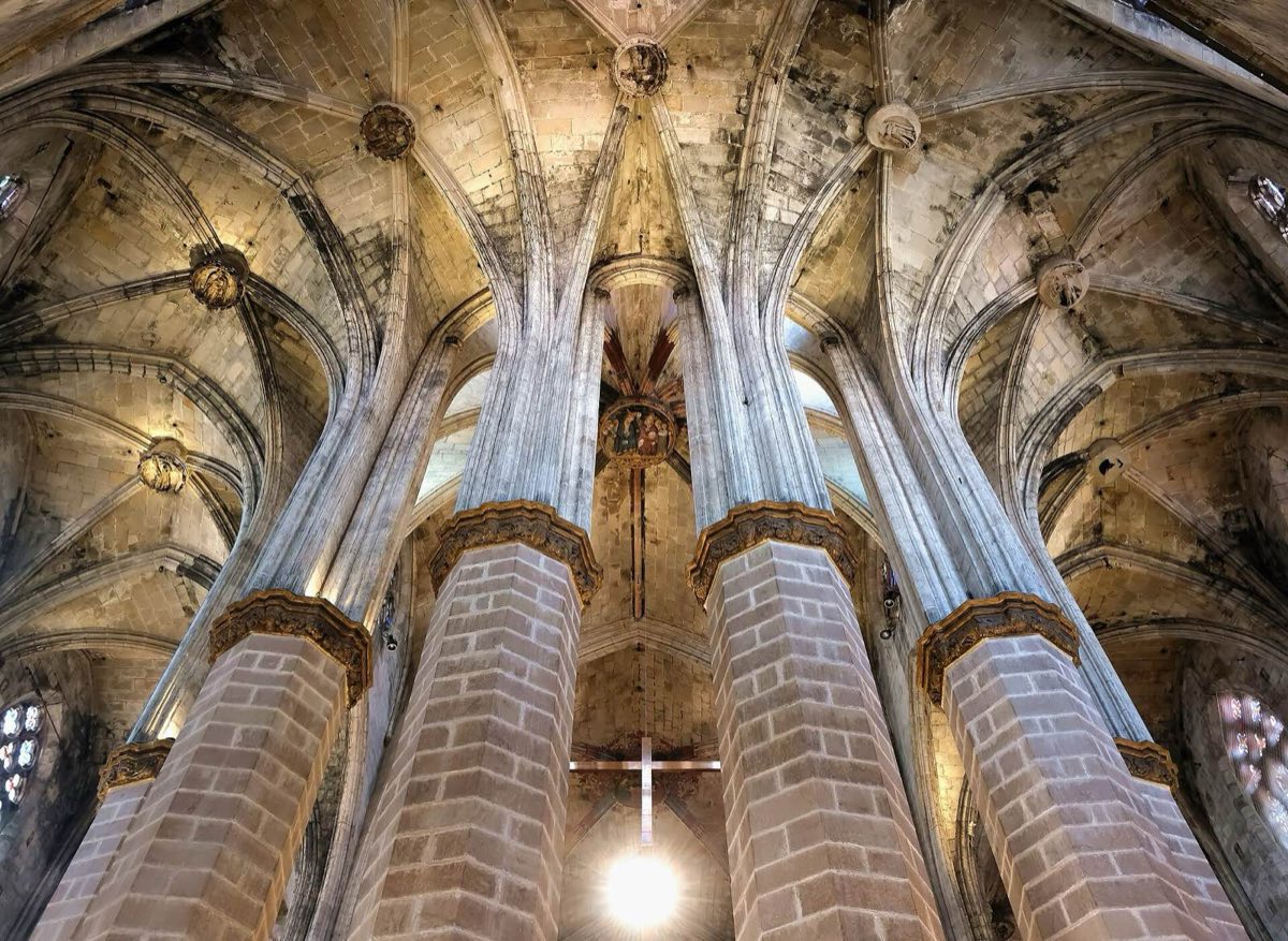 Las columnas de Santa Maria del Mar
