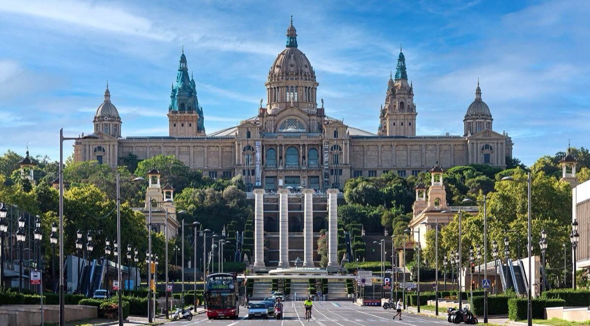 El Palau Nacional en Montjuïc