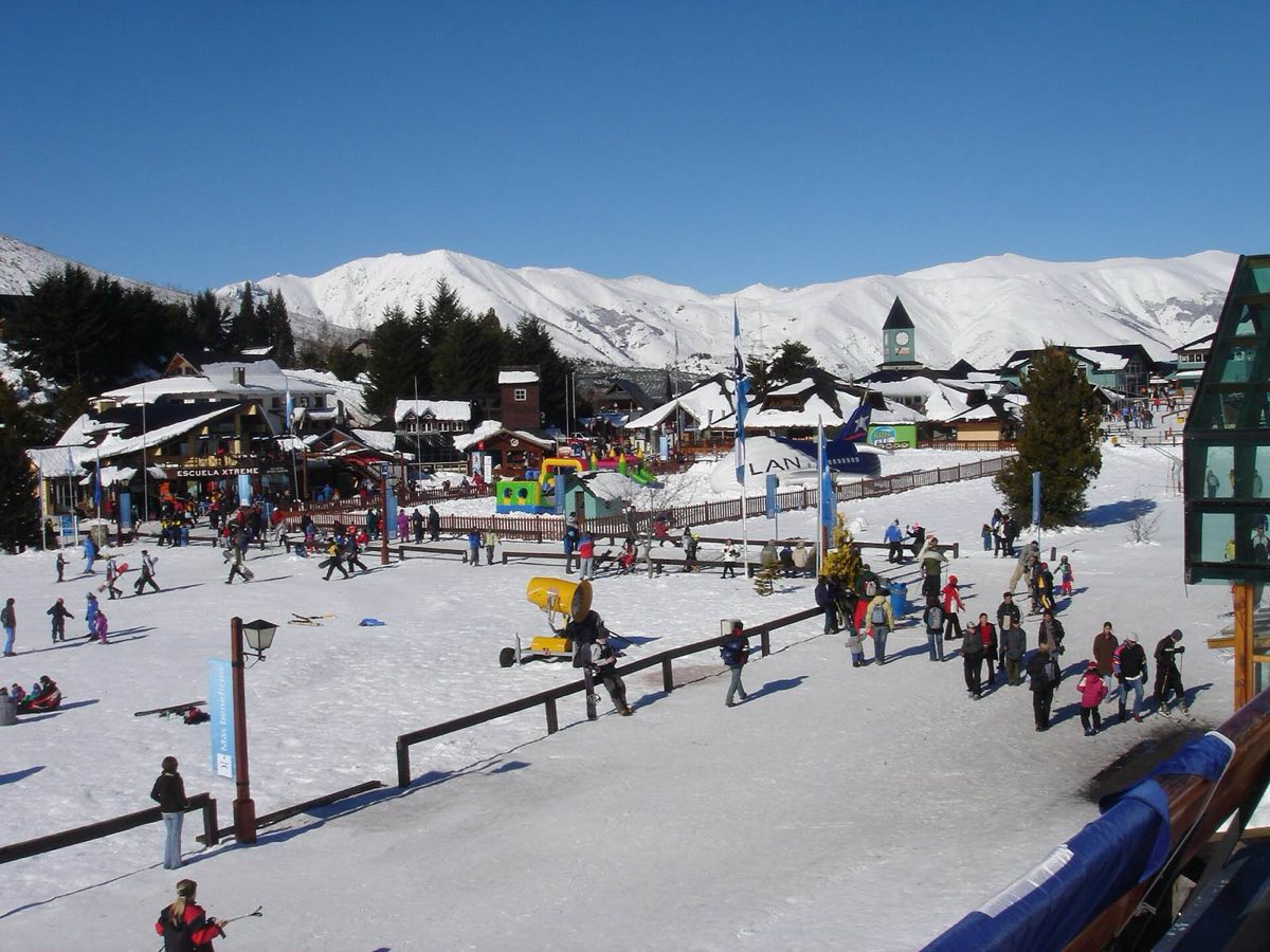 La base del Cerro Catedral