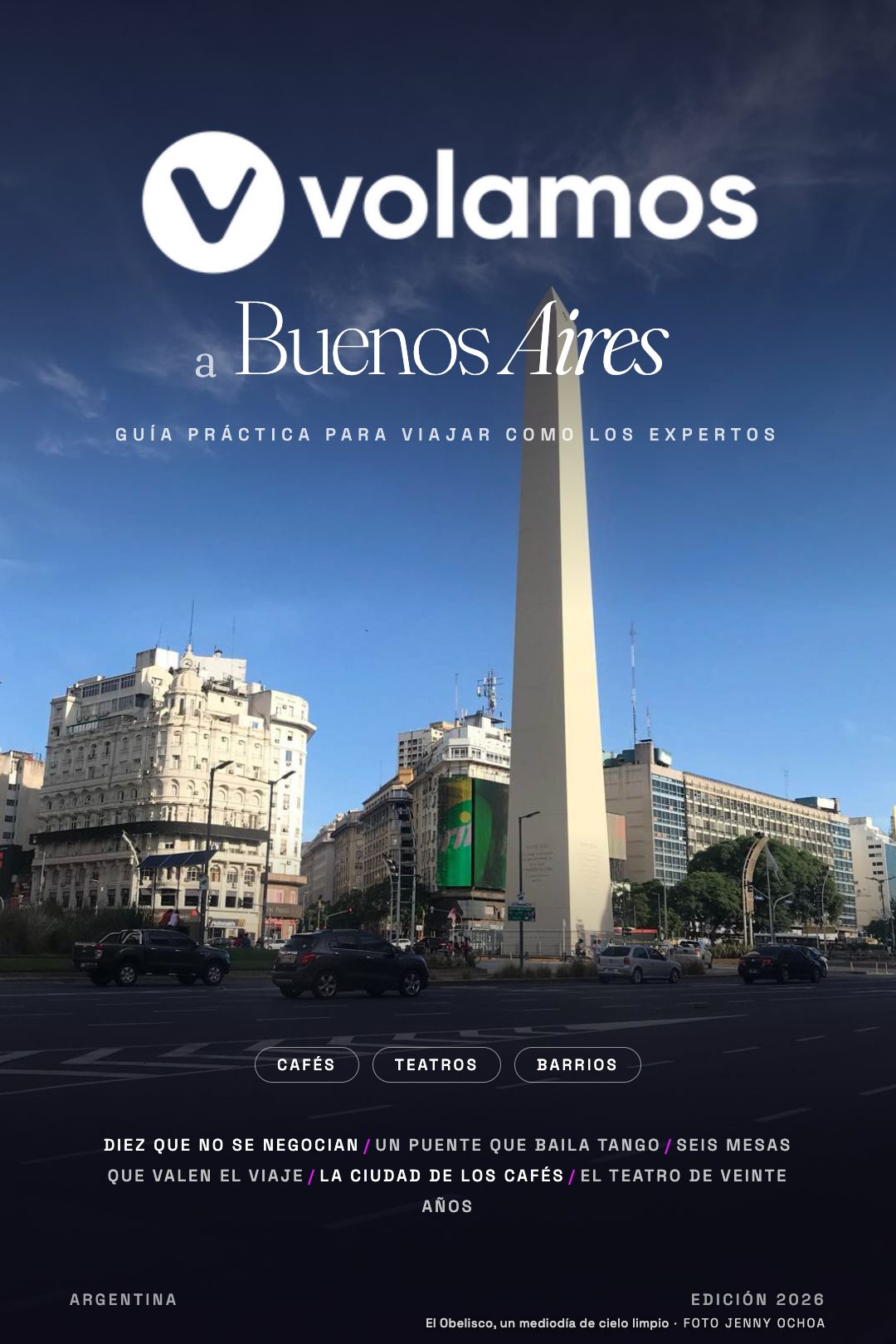 Tapa de la guía de Buenos Aires