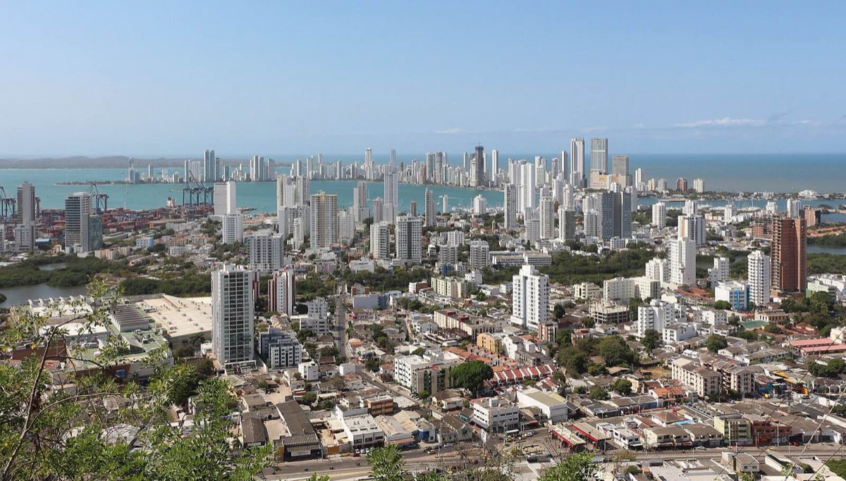 Cartagena desde La Popa