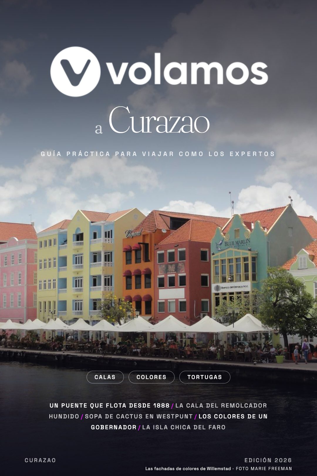 Tapa de la guía de Curazao