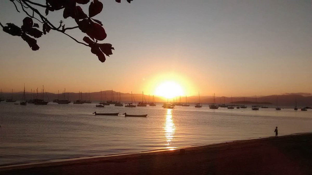 El atardecer en Santo Antônio de Lisboa