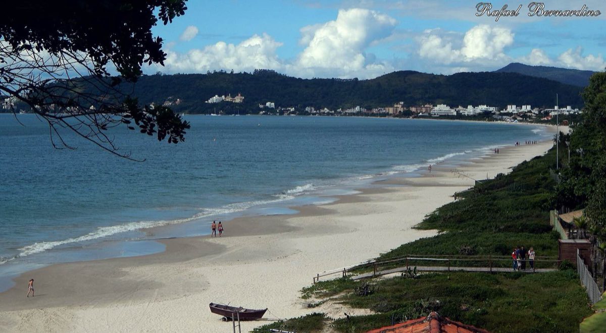 La praia de Jurerê Internacional