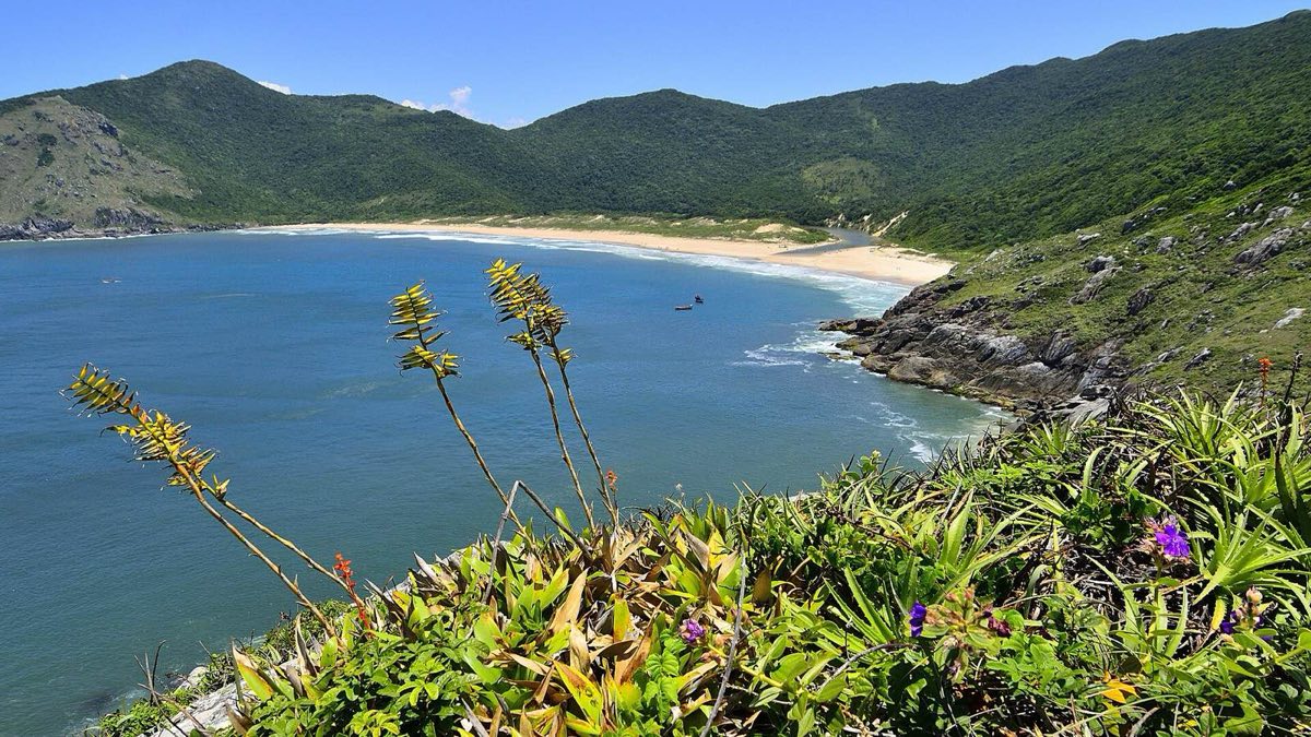 La praia da Lagoinha do Leste