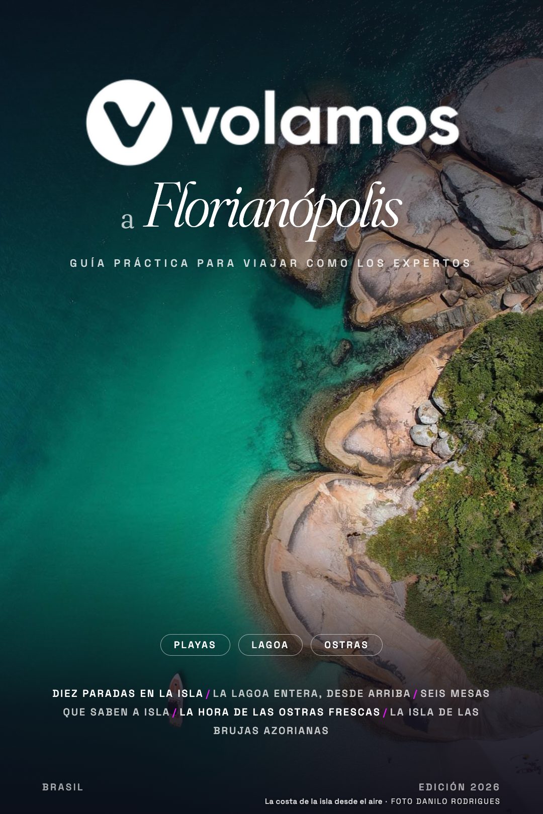 Tapa de la guía de Florianópolis
