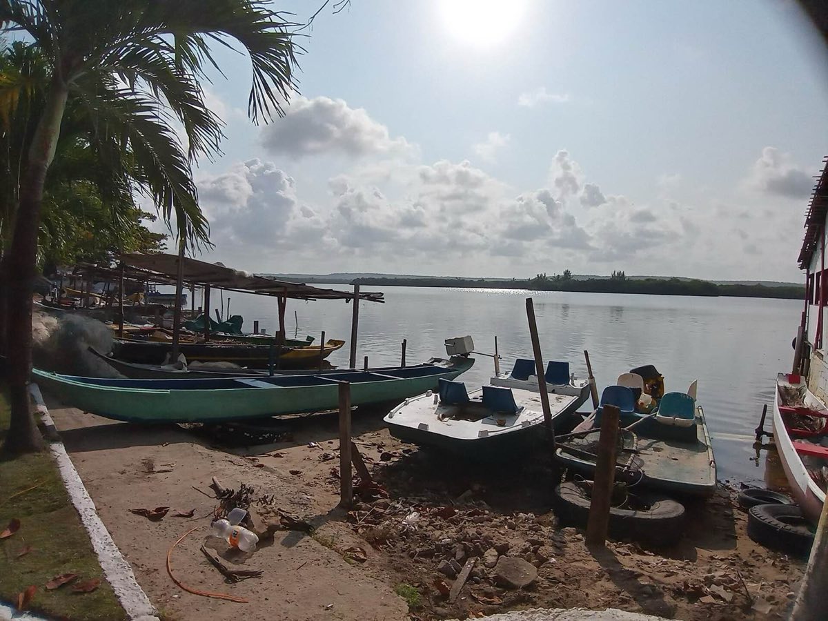 Canoas en el Pontal da Barra
