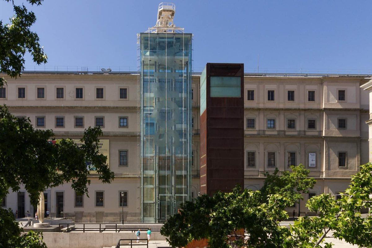 El edificio Sabatini del Reina Sofía