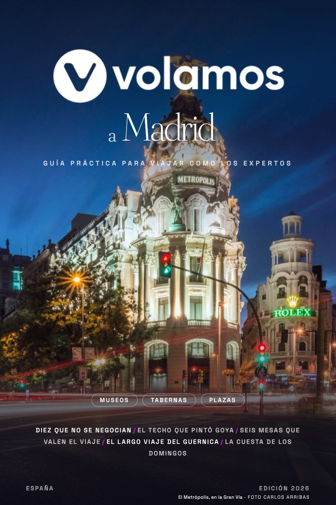 Tapa de la guía de Madrid