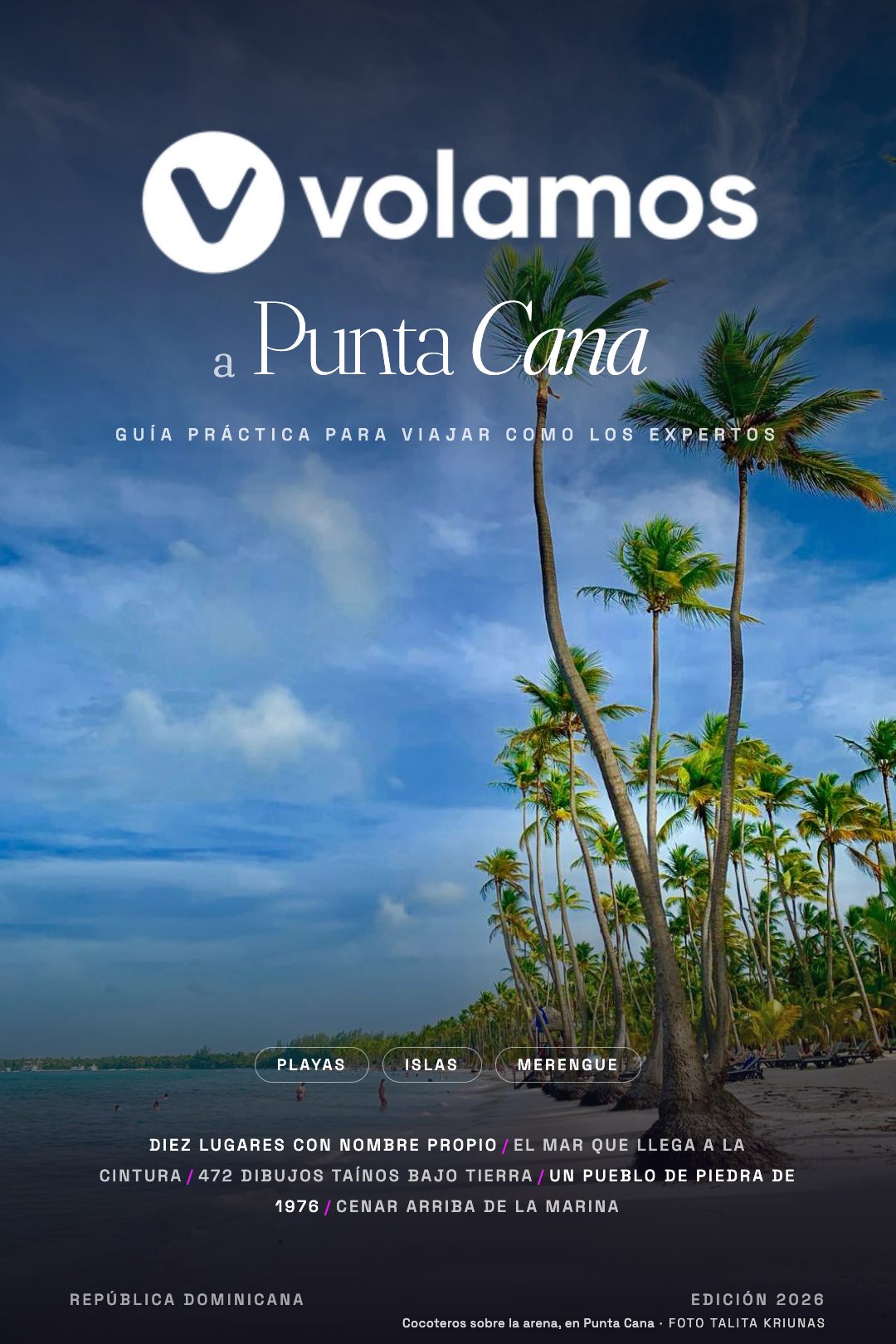 Tapa de la guía de Punta Cana