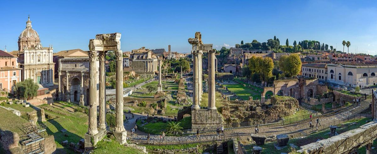 El Foro Romano desde el Capitolio