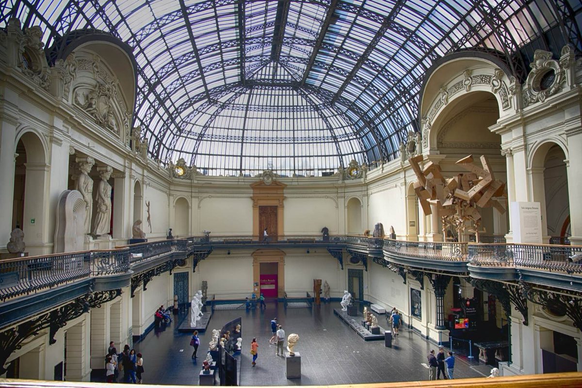 La cúpula del Museo de Bellas Artes